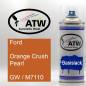 Preview: Ford, Orange Crush Pearl, GW / M7110: 400ml Sprühdose, von ATW Autoteile West.